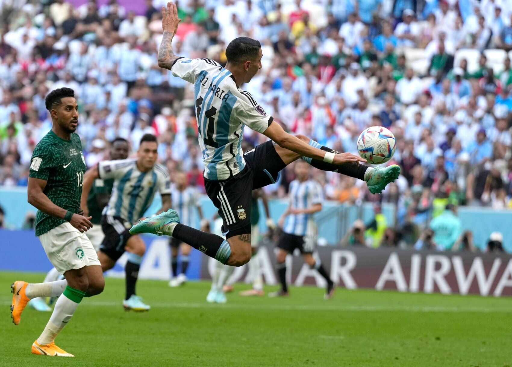 APTOPIX WCup Argentina Saudi Arabia Soccer